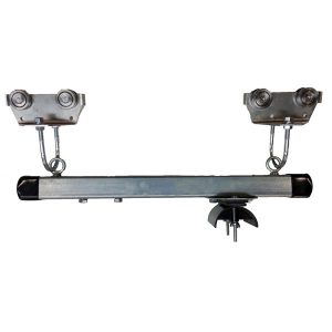 Part No. FC-TRC25-SS Control Trolley Assy. SS Body – SS Wheels & Hdw. 3″ dia. Saddle