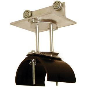 Part No. FC-TRT24-SS Tow Trolley Assy. Alum, SS Wheels and Hardware, 5.5″ dia. Nylon Saddle