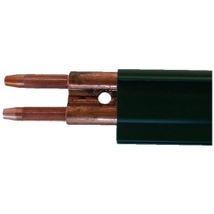 Part No. FE-3008-2-G 350 Amp – Figure Eight Rolled Electrolytic Copper – 10 ft. Section