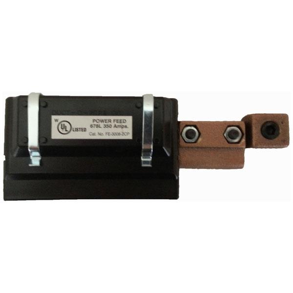 Part No. FE-3008-2CP 350 Amp Rated Center Power Feed for FE-3008 Systems