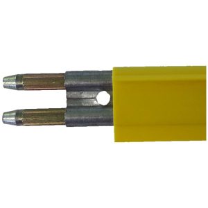 Part No. FE-758-2XHT 90 Amp – Figure Eight Rolled Galvanized Steel – 10 ft. Section