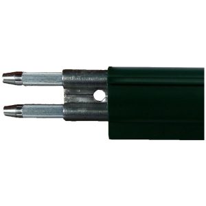 Part No. FE-908-2-G 110 Amp – Figure Eight Rolled Galvanized Steel – 10 ft. Section