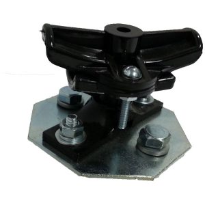 Part No. R-CS1A Round Cable End Clamp Assembly (.45″ – .91″ diameter)