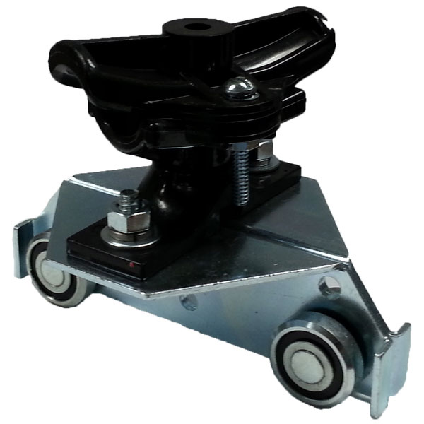 Part No. R-TR1A 5" Round Cable Trolley Assembly (.45" - .91" diameter)