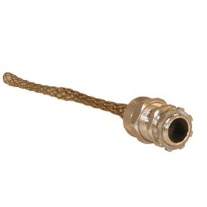 Part No. RPB-MG-1C Wire Mesh Cord Grip with Connector and Bushing for (RP-1,2,3)