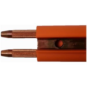 Part No. SFE-2008-2 250 Amp – Figure Eight Rolled Copper / Galvanized Steel