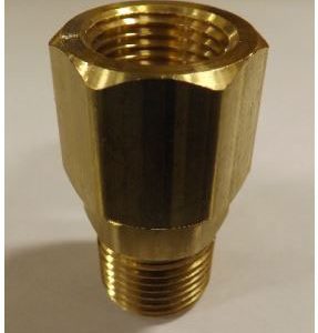 Part No. XA-100221 Brass Hose Swivel – 1/2 FPT X 1/2 MPT