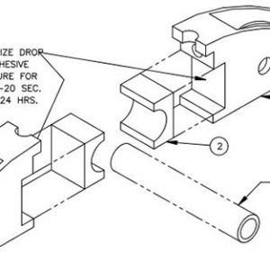 Part No. XA-10103B R Series Brush Retrofit Kit 35Amp Double