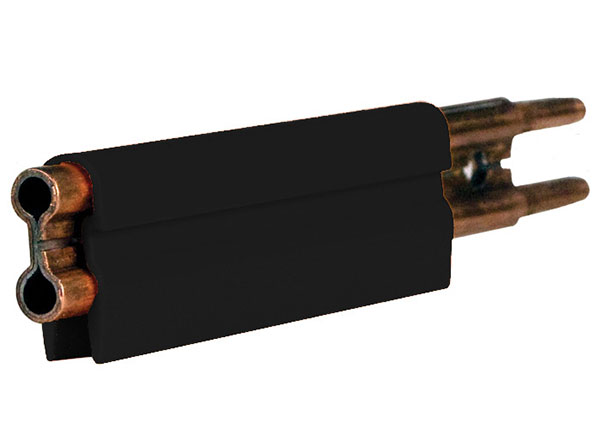 Part No. XA-11009B 8-Bar Conductor Bar, 250A, Copper / Steel Lam, Black UV Resistant PVC Cover, 5FT Length