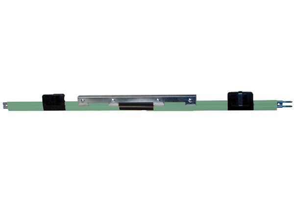 Part No. XA-11057G 8-Bar Expansion Section, 110A, Galvanized Steel, Green PVC Cover, 10FT Length