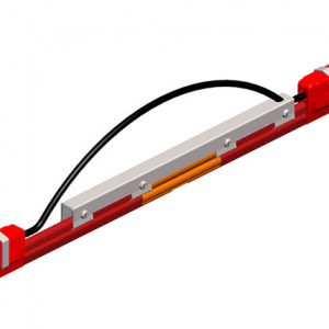 Part No. XA-24306 8-Bar Expansion Section, 40A, Stainless Steel, Red Medium Heat Cover, 10FT Length