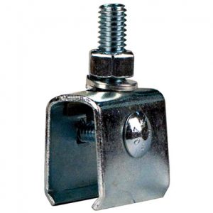 Part No. XA-11076 8-Bar, Hanger Clamp, Cross-Bolt, w/o Insulator, Plated Hdwe