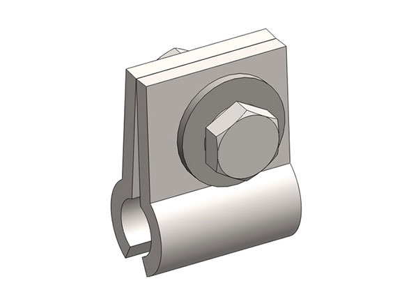 Part No. XA-11128 8-Bar, Power Feed Component, Clamp Only, for 90A and 110A Galv Bar