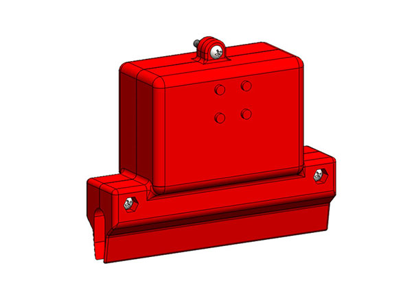 Part No. XA-11133 8-Bar, Power Feed Component, Case Only, 500A High Heat