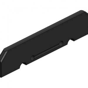 Part No. XA-11159 8-Bar, Collector Shoe, 100A, Machined, 4.75 L