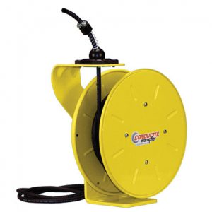 Part No. XA-121160403511 1200 Series PowerReel – 16AWG / 4 Conductors SOOW-A Cable, 35FT Length w/Ball Stop and 300V 6′ Feeder Cord