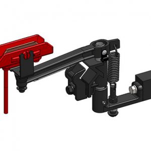 Part No. XA-13133 8-Bar, Collector, 30A, Single, J-Head, H-Base, Lateral Mount