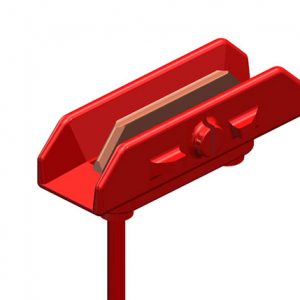 Part No. XA-13134 8-Bar, Collector Parts, Head Assy, 30A, J-Head, 19 inch Pigtail