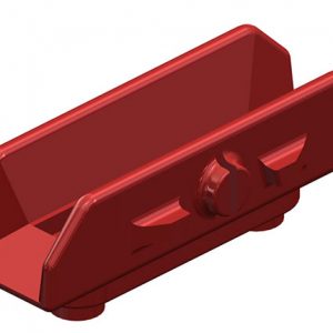 Part No. XA-13135 8-Bar, Collector Parts, Case, 30A, J-Head, Red Lexan