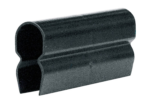 Part No. XA-13601 8-Bar Joint Cover, Black UV Resistant PVC, for Orange, Green, and Black PCV Covered Bars, 3.5 inch L