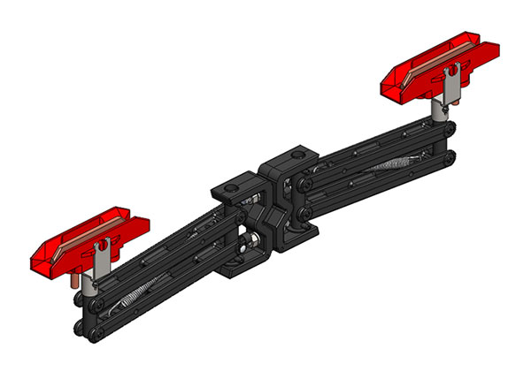 Part No. XA-31063 8-Bar, Collector, 200A, Tandem, J-Head, C-Base, Lateral Mount