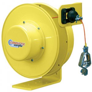 Part No. XA-146910107511 Grounding Reel For Static Discharge, 75 ft of of 3/32″ Steel Aircraft Cable