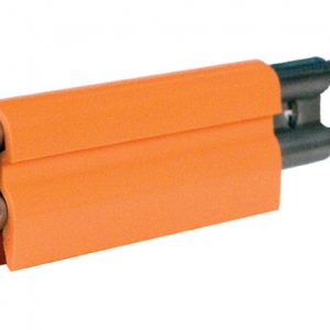 Part No. XA-14823 8-Bar Conductor Bar, 40A, Stainless Steel, Orange PVC Cover, 5FT Length