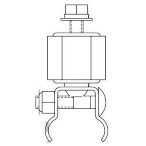 Part No. XA-17690 Conductor Bar Hanger Clamp SGLSST