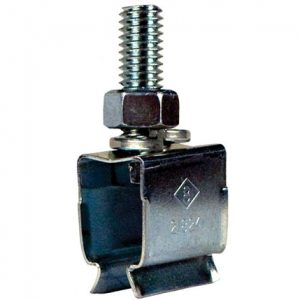 Part No. XA-21600 8-Bar, Hanger Clamp, Steel Snap-in, w/o Insulator, Plated Steel