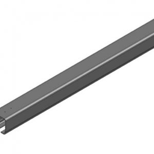 Part No. XA-21805 Heavy Duty C-Track Festoon Track Channel, Galvanized, 20FT Length