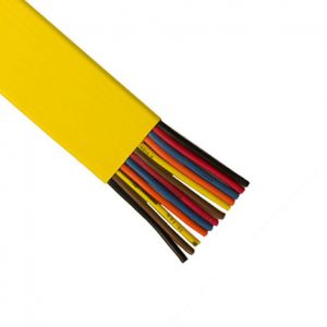 Part No. XA-22607Y Cable, Flat PVC, 16 AWG / 8 Conductor, Yellow