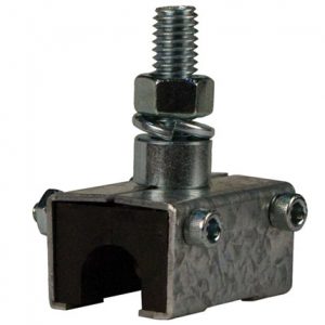 Part No. XA-21833 8-Bar, Anchor Clamp, No Insulator, Plated Steel