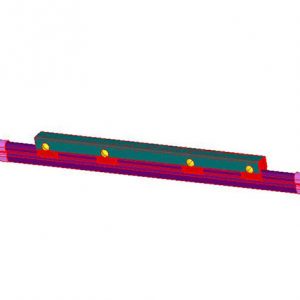 Part No. XA-21841 8-Bar Isolation Section, 8 inch Length