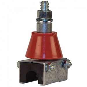 Part No. XA-21982 8-Bar, Anchor Clamp, With Insulator, Plated Steel