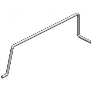 Part No. XA-22870 8-Bar, Collector Parts, Spring, Leveling Lateral Mount, C-Base, Stainless Steel