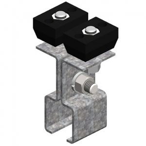 Part No. XA-23402 Standard Duty C-Track Festoon Track Hanger Bracket, XX