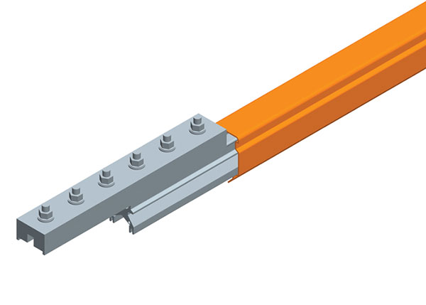 Part No. XA-31964 Hevi-Bar II, Splice Kit, 1000A, Med Heat Polycarbonate Cover