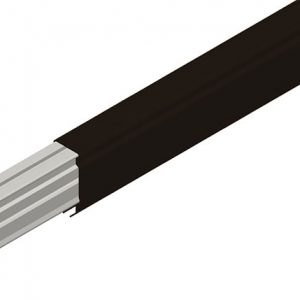 Part No. XA-24000C Hevi-Bar II Conductor Bar 1500A, Black UV Resistant PVC Cover, 30FT Length