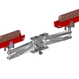 Part No. XA-24061 Hevi-Bar II, Collector, 400A, Tandem, R-Head, C-Base (for 700A 10 1500A bar)