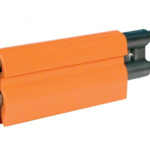 Part No. XA-24307 8-Bar Conductor Bar, 40A, Stainless Steel, Dark Orange High Heat Cover, 10FT Length