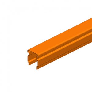 Part No. XA-24366 Hevi-Bar II Conductor Bar Cover 700A, Orange PVC, 29FT x 3.5inch