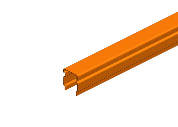 Part No. XA-24366 Hevi-Bar II Conductor Bar Cover 700A, Orange PVC, 29FT x 3.5inch