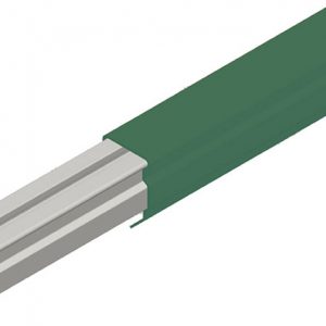 Part No. XA-51369F Hevi-Bar II Conductor Bar 700A, Green PVC Cover, 10FT Length