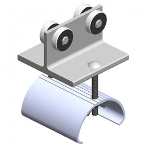 Part No. XA-24692 Standard Duty C-Track Festoon Cable Trolley, For Flat Cable