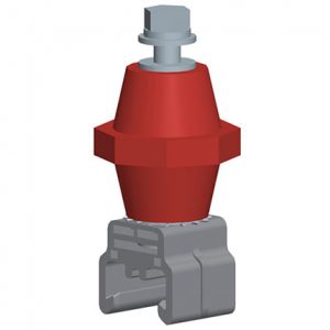 Part No. XA-24902 Hevi-Bar II, Hanger, 700-1500A, Snap-in, Polycarbonate, with Insulator