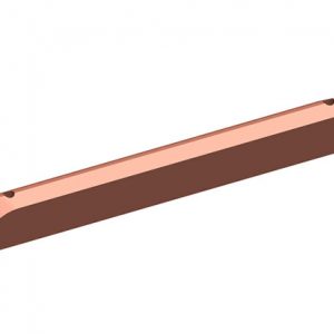 Part No. XA-25871 Hevi-Bar II, Collector Shoe, for 27589 400A Lateral Mount Collector, G320 Copper Graphite