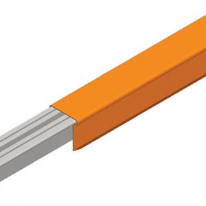 Part No. XA-27583F Hevi-Bar II Conductor Bar 500A, Orange PVC Cover, 10FT Length