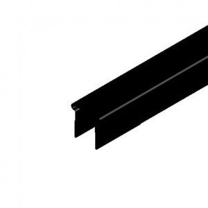 Part No. XA-27656B Hevi-Bar II Conductor Bar Cover 500A, Black UV Resistant PVC, 29FT x 3.5inch