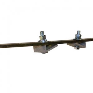Part No. XA-27762 8-Bar, Bracket, Flange, w/Beam Clips, for Two Hangers Each Side (Hangers not included)