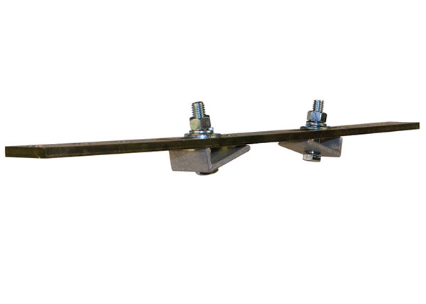 Part No. XA-27762 8-Bar, Bracket, Flange, w/Beam Clips, for Two Hangers Each Side (Hangers not included)